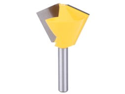 Broca De Router Boca De Pássaro Poligonal 8mm Shank Para Usinagem De Madeira