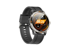 Relógio inteligente AMOLED de 1,43 polegadas, posicionamento GPS, bússola, à prova d'água IP68, detecção viva-voz Bestvite (preto)