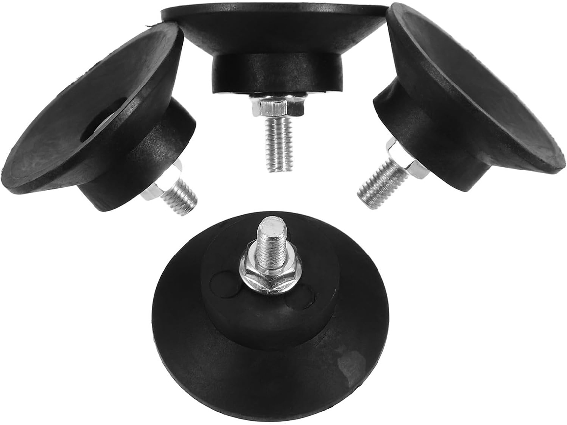 Protetores De Piso Besportble, Conjunto De 4 Peças, Para Pés De Móveis, Com Design Rosqueado, Almofadas De Borracha