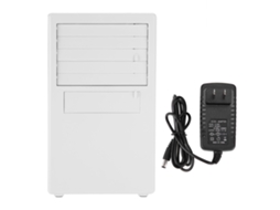 Ventilador Portátil Branco Ar Condicionado para Verão Quente