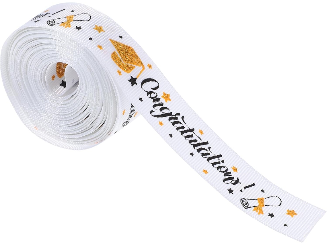 Fita De Poliéster Mikinona Para Festa Formatura, Fácil De Usar E Que Não Desbota, Ideal Para Lembrancinhas De Formatura