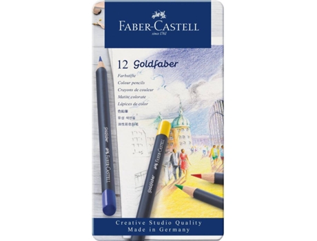 Cx.12 Lápis de Cor Goldfaber