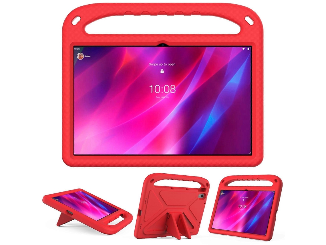 Capa Protetora Portátil Em Eva À Prova De Choque E Quedas Com Suporte Triangular Para Lenovo Tab P11 Tb-j606f / Tab P11 Plus Tb-j607f (preta).