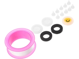 Peças De Reposição Para Chuveiro Rosa, Feitas De Silicone Resistente E Plástico, Para Um Chuveiro Versátil