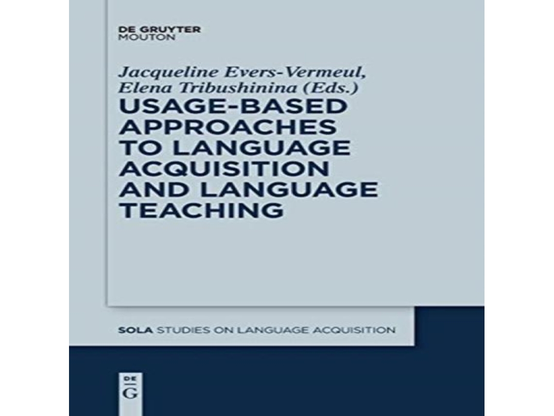 Livro Usage-Based Approaches to Language Acquisition and Language Teaching de De Gruyter (Inglês)