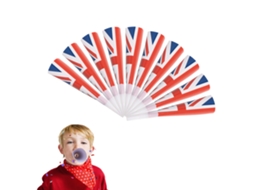 Mali berrantes de Festa Union Jack Reutilizáveis para Jubileu de Platina da Rainha 2022