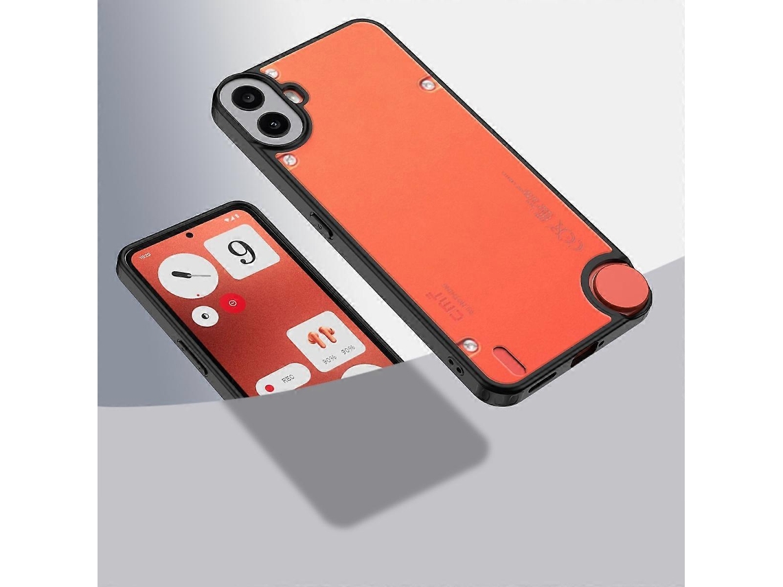 Capa Rígida Transparente Armor Clear Tpu Pc Para Celular, Sem Necessidade De Adaptações, Modelo Cmf Phone 1.