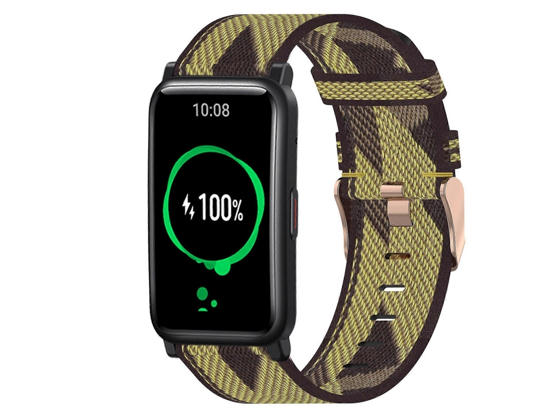 Pulseira De Nylon Trançado De 20 Mm Para O Relógio For Honor Es