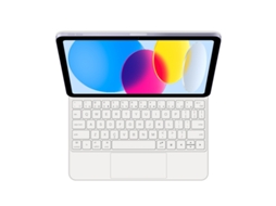 Teclado Bluetooth Para Tablet Lurelia, Compatível Com I Pad Pro 11 2024 Inglês (m4, Branco, Teclado Bluetooth