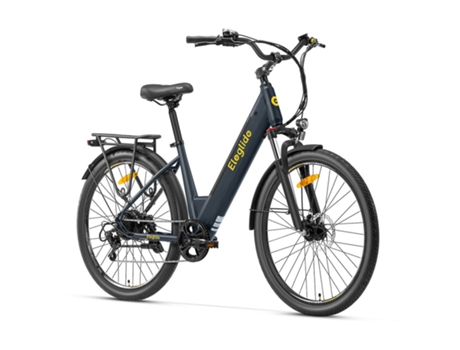 Bicicleta Elétrica Eleglide T2 250w 36v 13ah 25km/h Suspensão Garfo Com Bloqueio 27.5x2.1 Pneus De Borracha Pneumáticos