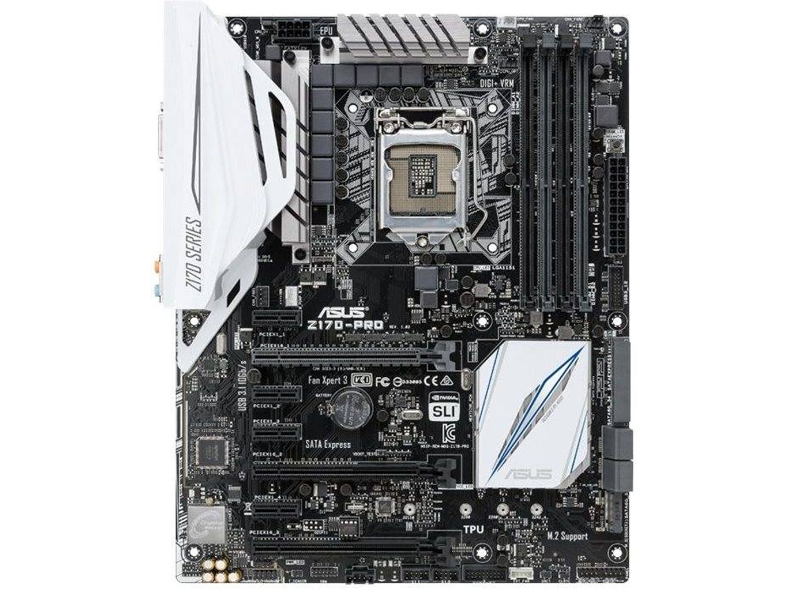 Motherboard ASUS Z170-PRO (Socket LGA1151 - Intel Z170 - ATX )