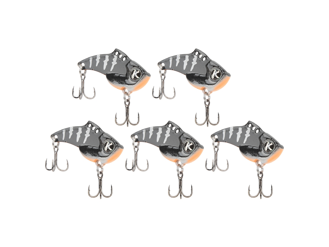 Isca Artificial de Pesca com Gancho Triplo 5 Unidades
