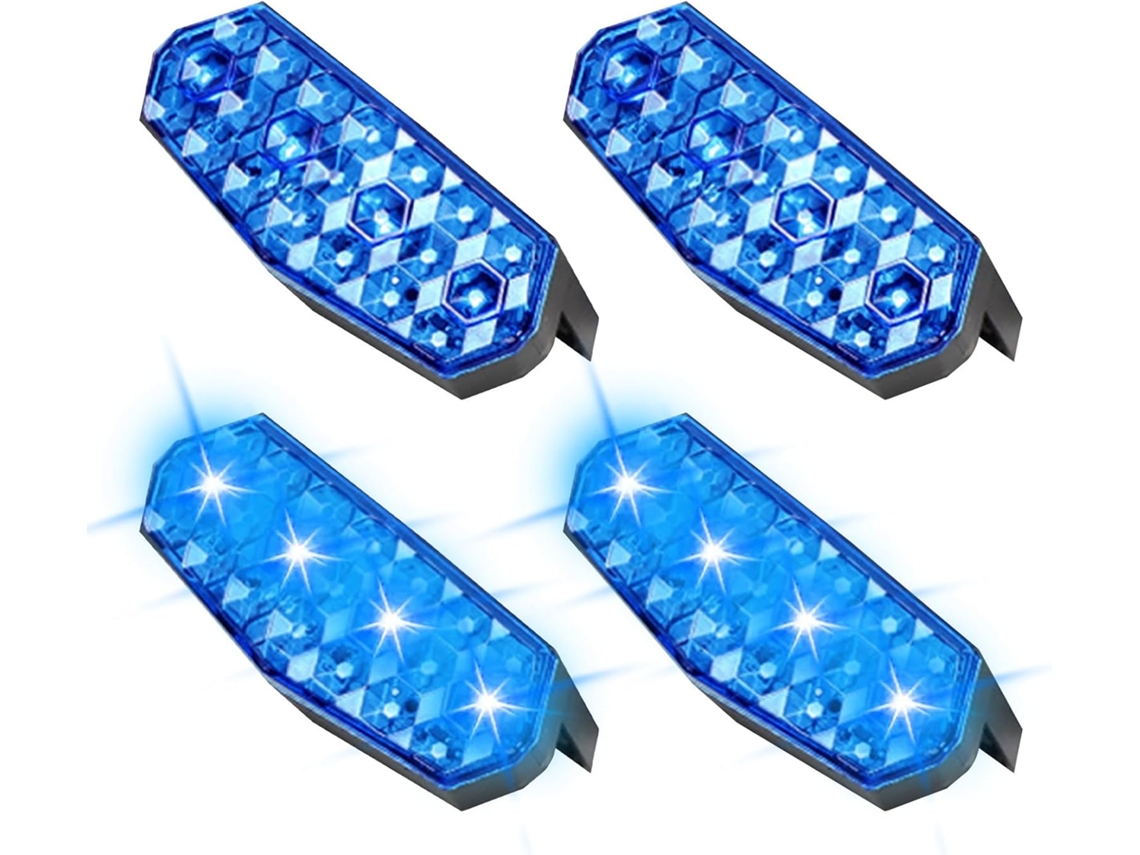 Luz De Advertência Solar, Luz Led Intermitente Alimentada Por Energia Solar