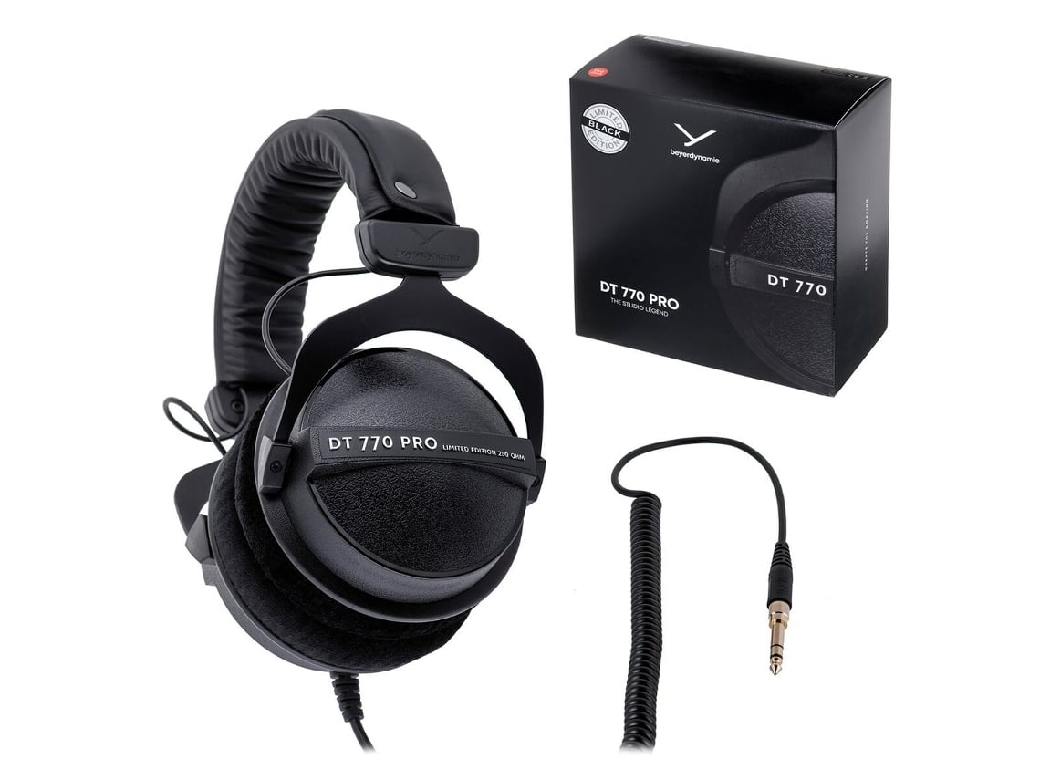 Auriculares Beyerdynamic Dt 770 Pro 250 Ohm Black Limited Edition
