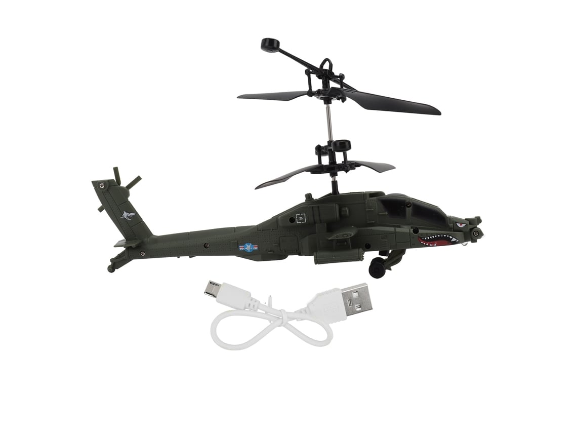 Ats brinquedo de Avião de Indução com Movimento Estável, Desligamento Automático, Recarregável Via Usb para Crianças com Mais de 8 Anos Cor Verde