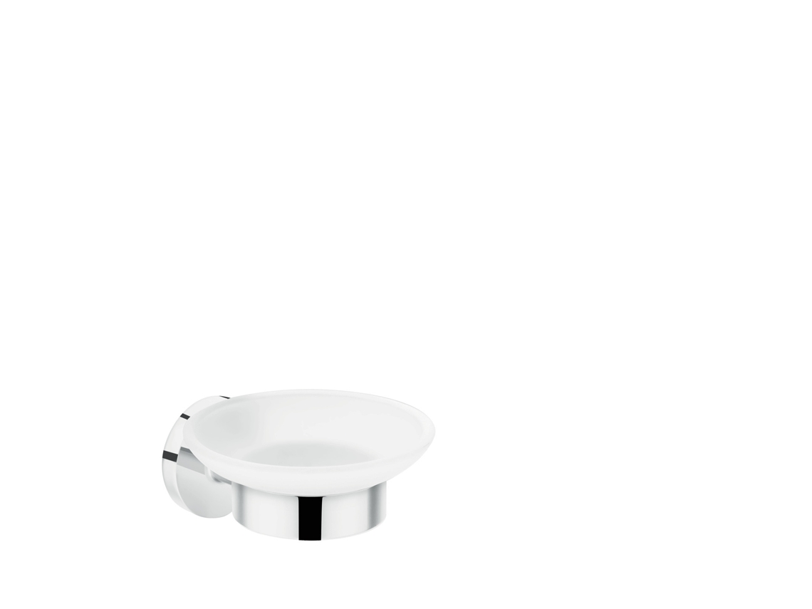 Logis Saboneteira Universal, Cromada/vidro Mate, 41715000 Hansgrohe
