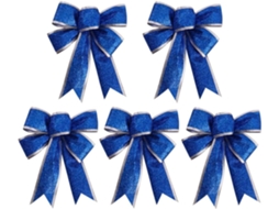 Unidades Lços de Tecido Brilhante para Decoração Árvore de Natal, Ergonômico, Uso Diário STELASPLEN