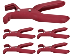 Proteção Avançada Contra Queimaduras: Graças Ao Seu Design Resistente A Queimaduras, A Pinça De Silicone Para