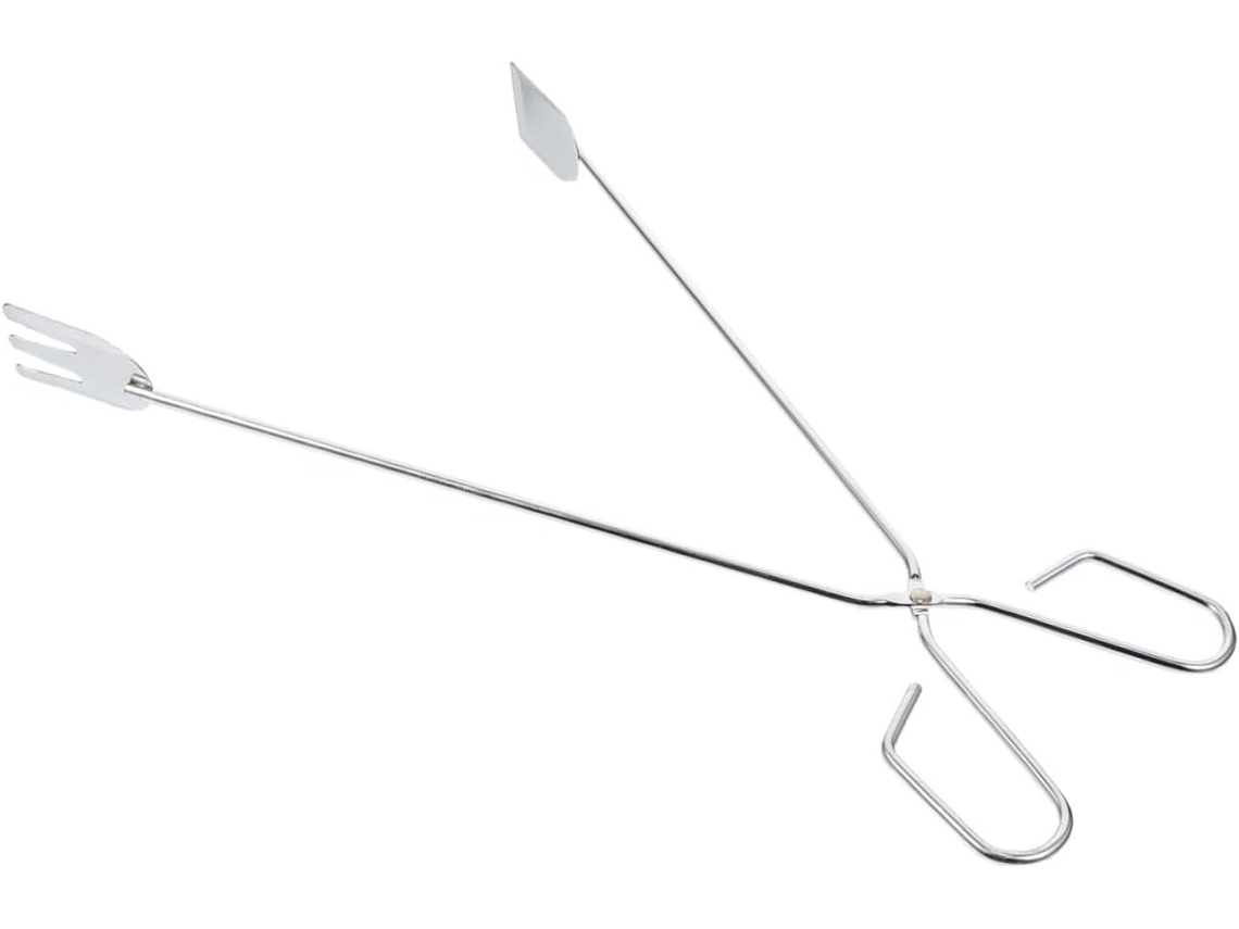 Conjunto De 5 Alicates Longos Vanzack, Acabamento Cromado, Ferramenta Multiuso Resistente Para Churrasco, Camping E