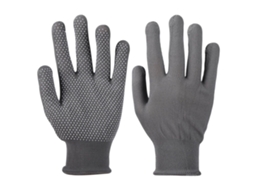 24 Pares de Luvas de Trabalho, Forro de Malha Leve Antiderrapante, Adequadas para Construção e Armazéns