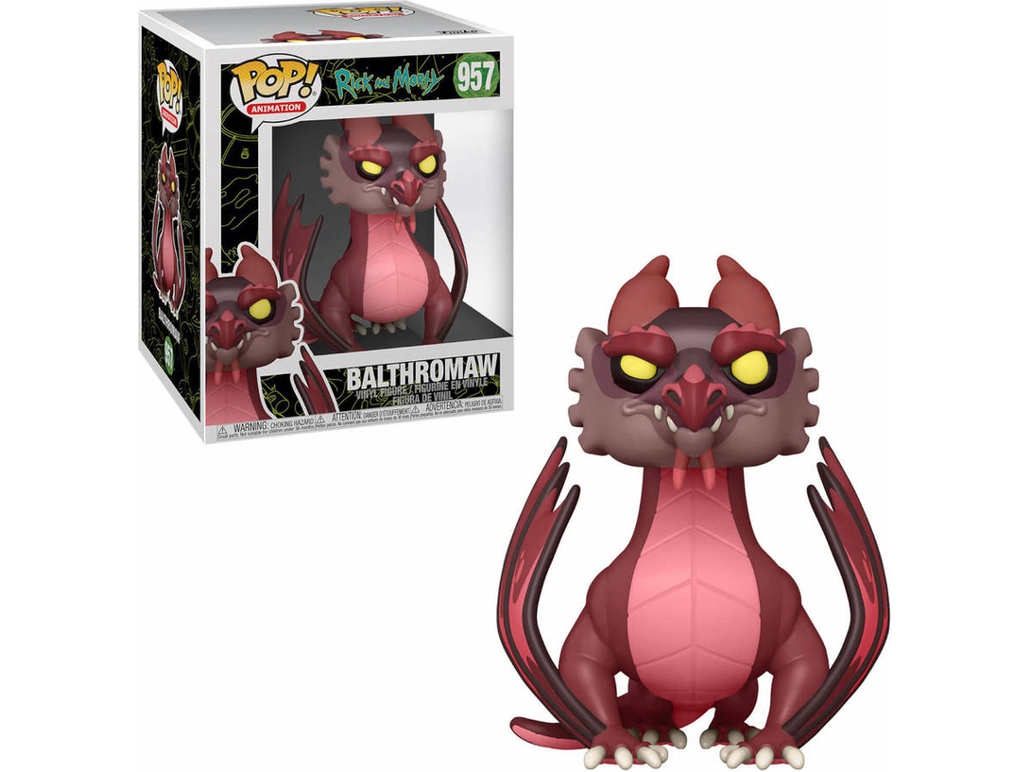 Figura FUNKO Pop Super Series Tv Rick & Morty Balthromaw 6 Polegadas 55251