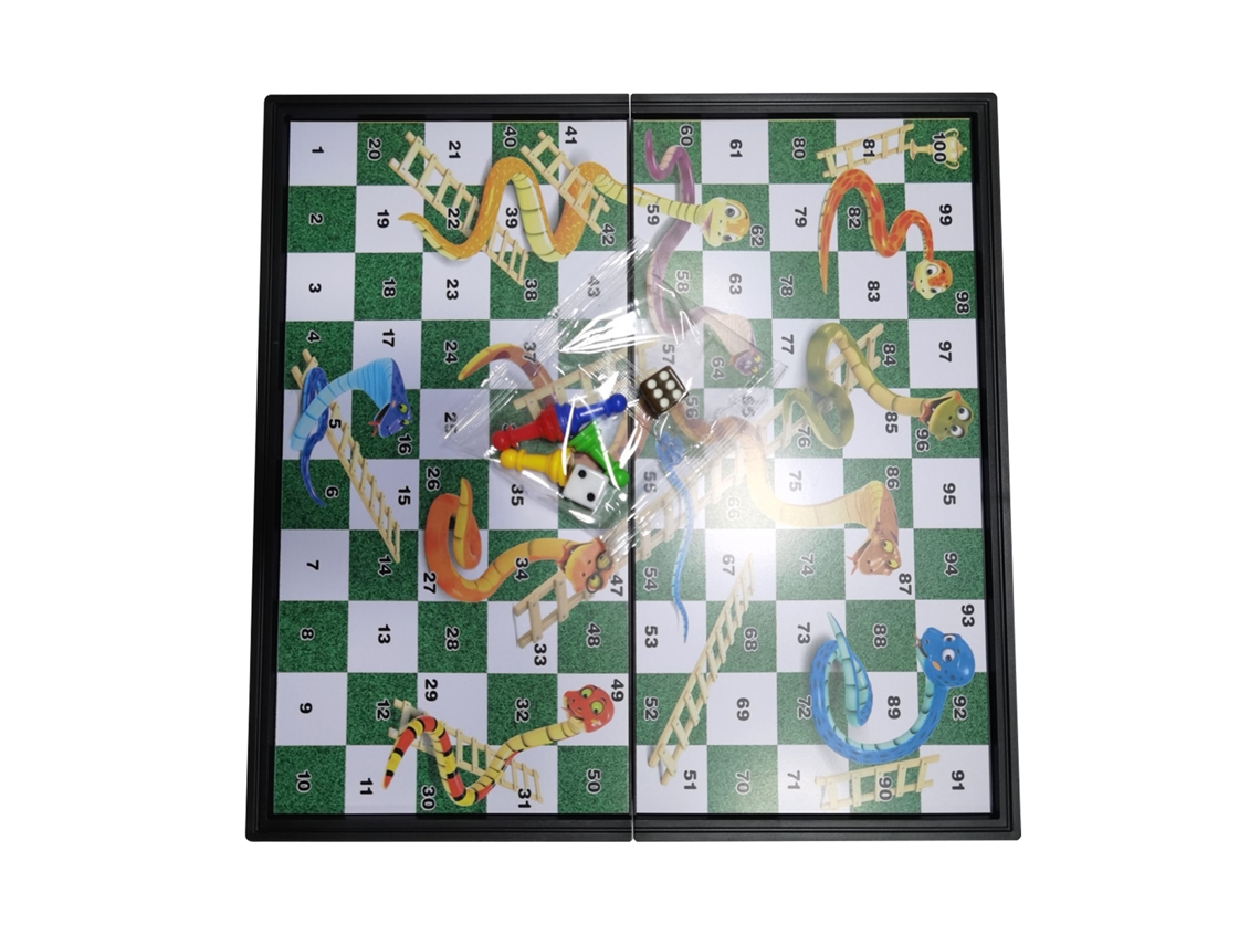 Jogo de Tabuleiro Magnético Portátil S/MARCA