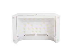 Lâmpada Uv Para Unhas Com 36 Lâmpadas Led, Apoio Para Mão Em Couro Pu + Eoocoo