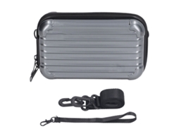 Camera Carrying Case Portable Hard Shell Storge Bag Travel Small Camera Bag For Insta360 X3 Grey LAXISCREED