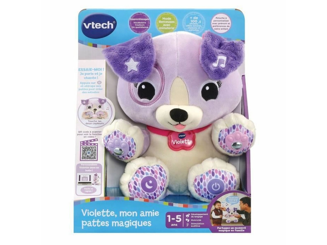 Peluche Interativo VTECH Violet My Magic Paws Friend (Idade Mínima Recomendada: 1 ano)