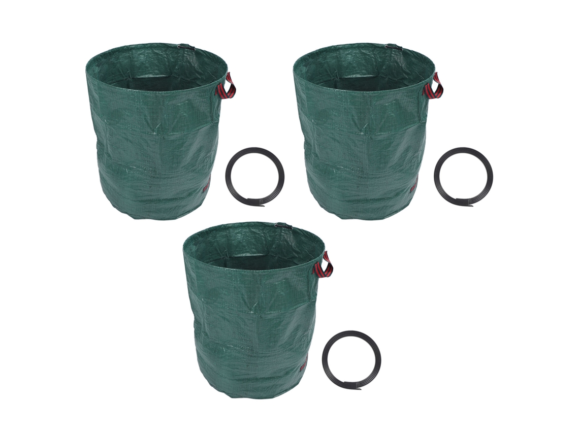 Sacola de jardim reutilizável S/MARCA, 240L, resistente