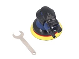 Areia Orbital Aleatória a Ar 5in Mini Profissional Pneumática para Polimento de Carros e Metal