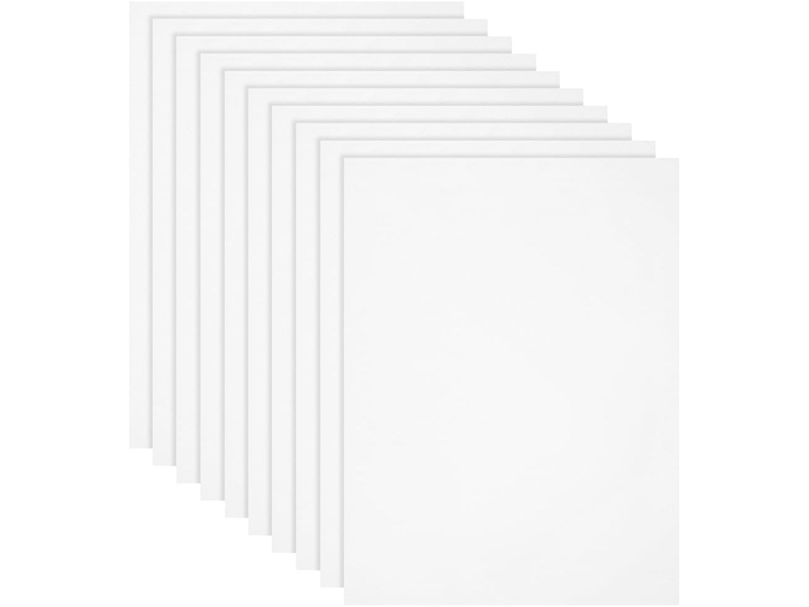 Coheali 10 Feuilles Lubrifiantes Blanches Pour Broyeuse De Papier, Papier Facile À Utiliser,