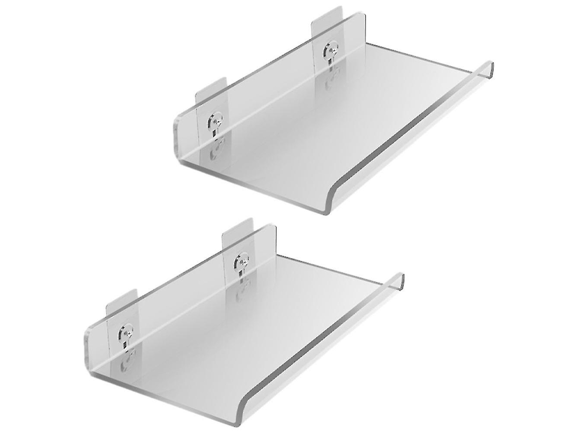 Prateleiras De Acrílico Para Armazenamento Multiuso, Prateleira De Acrílico Transparente De Alta Qualidade Para Montagem Em Parede, Perfeita Para Guar