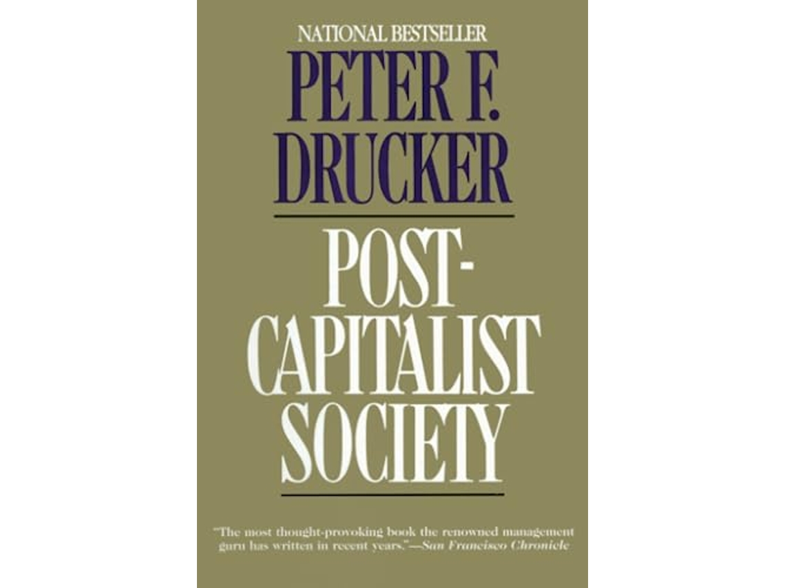 Livro POST CAPITALIST SOCY de Peter Drucker (Inglês)