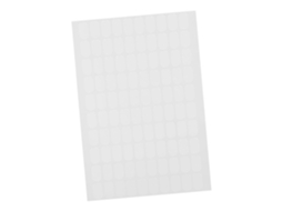 Adesivos Transparentes Em Formato De Bolinhas Pacote Com 400 Unidades