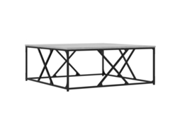Coffee Table, Coffee Tables Vidaxl Cinzeto Madeira Processada (100 X 100 X 40 Cm)
