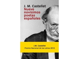 Livro Nueve Novísimos Poetas Españoles de Josep Maria Castellet (Espanhol)