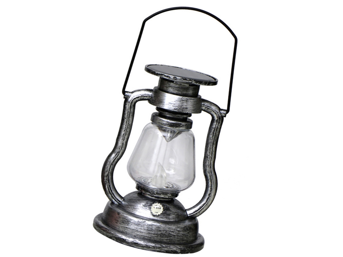Luz Solar de Vela Pendente LED Sem Chama IP65 para Jardim Pátio Tenda S/MARCA