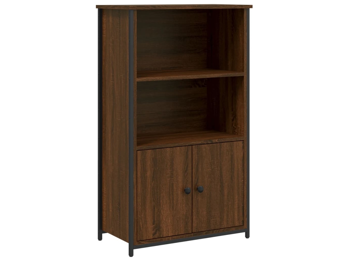 Aparador Alto Derivados de Madeira Carvalho Castanho MAISON EXCLUSIVE 62x32x103,5 cm