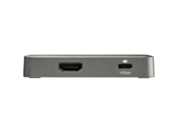 Startech.Com Dkt31Chpd3 Base &amp; Duplicador de Portas com Fios Usb 3.2 Gen 2 3.1 Gen 2 Type-C Cinzento