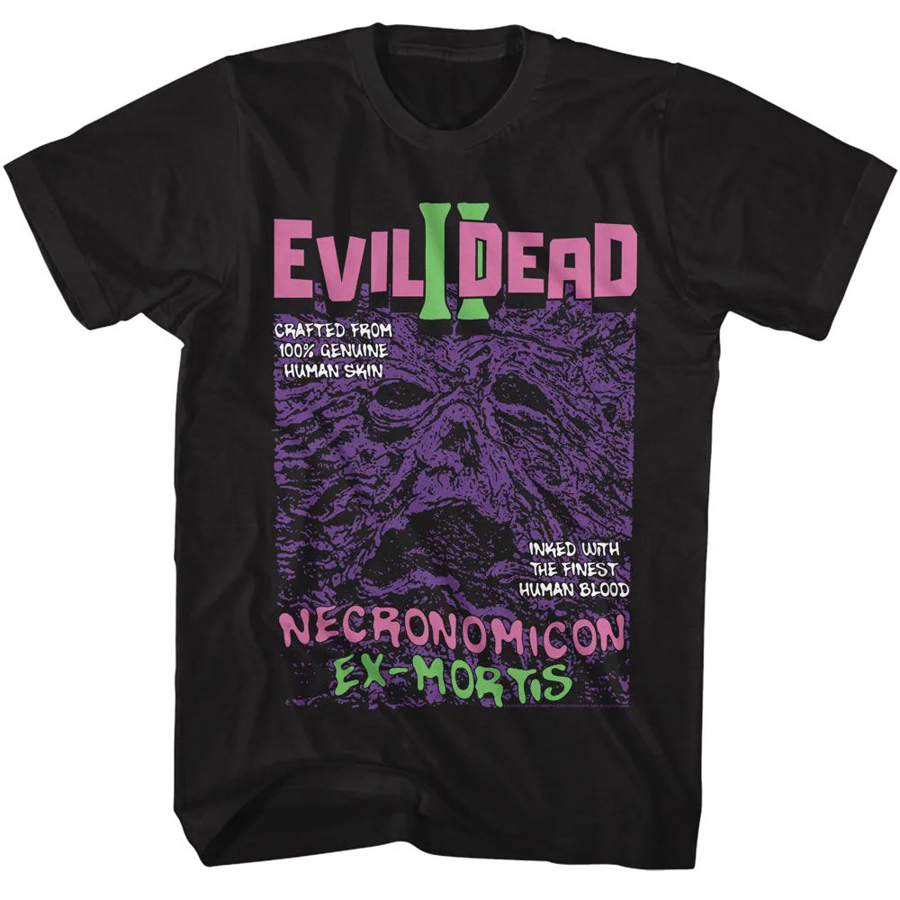 Unisex Adult T-shirt Rockinstone Evil Dead Ex Mortis Black Sizexxxl