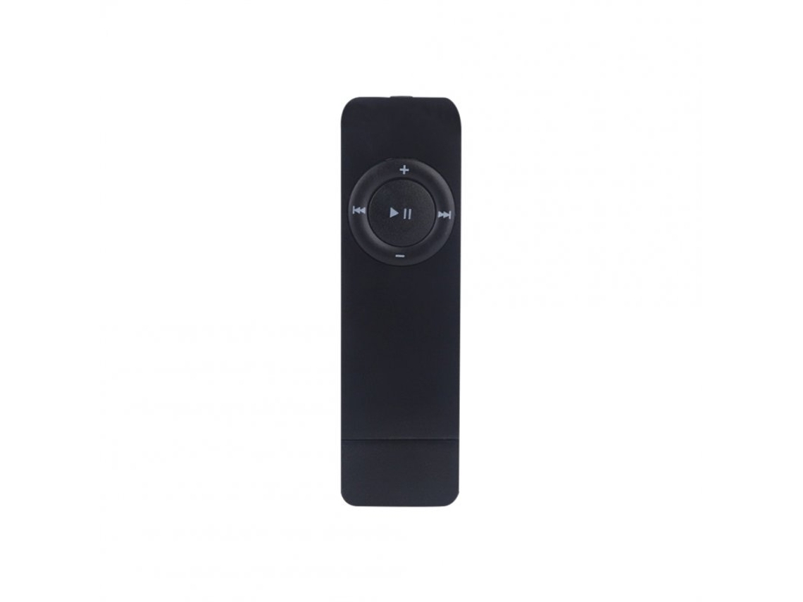 Mp3 Player With Integrated Usb Card Reader, Compatible With Micro Tf Cards, Black.