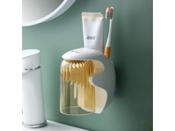 2026 portavasos de Cepillos de Dientes para Niños Baño, Porta Cepillos Eléctricos Y Pasta Dental (marrón)
