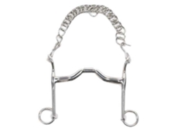 Bit com Ponte Elite Prateado 135 Mmmetalab