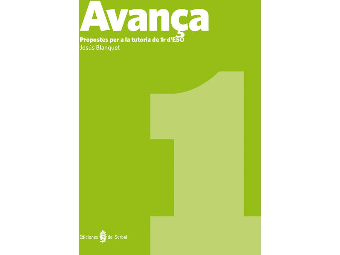 Livro Avança 1R Eso. de Jesús Blanquet Gas (Catalão)