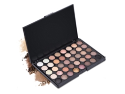 Paleta De Sombras De Ojos Profesional 40 Colores Mate Y Perla Tono Tierra Para Maquillaje Diario Y Fiestas