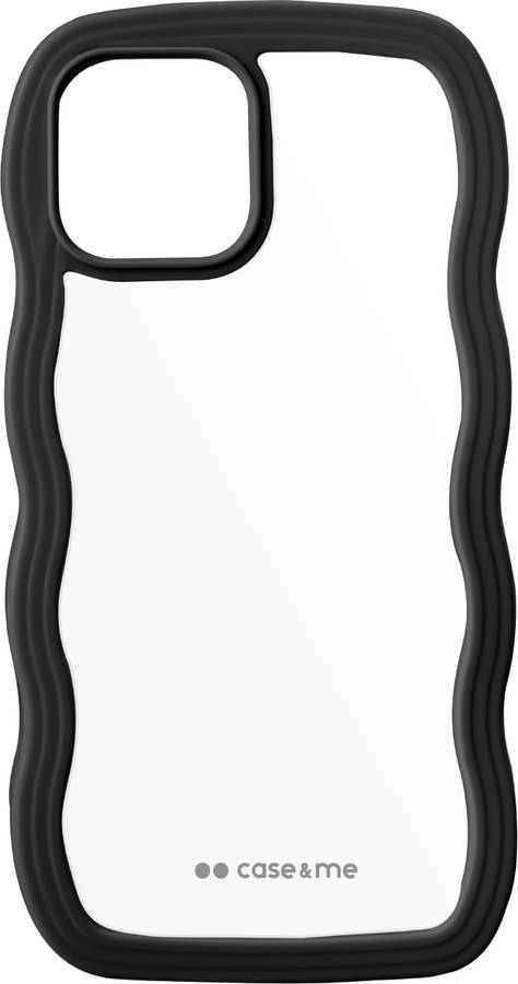 Capa SBS Wavy iPhone 12 (Transparente/Preto)