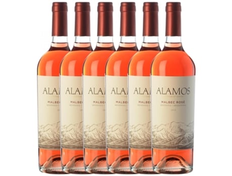 Vinho Rosé ALAMOS Rosé Malbec Mendoza (0.75 L - 6 unidades)
