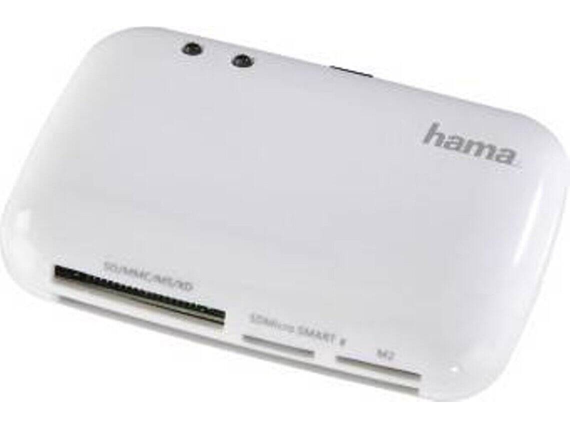 Leitor de Cartões HAMA Multi (Para Cartão Cidadão - Mini SD - Micro SD)