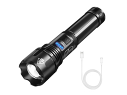 Lanterna Led Xhp Potente, Recarregável Via Usb, Para Camping. Olysi Shop